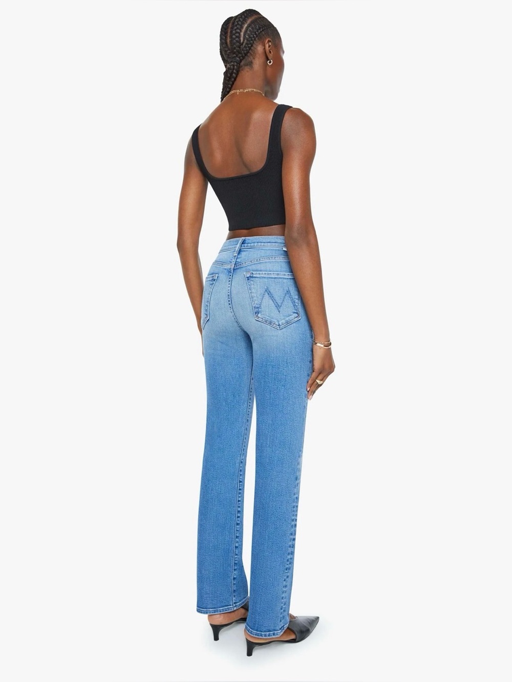 MOTHER denim • the kick it in fan favorite wash size 28 Like new - Picture 4 of 16